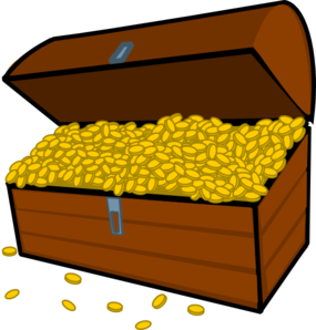 285x298 Treasure Chest Treasure Clip Art
