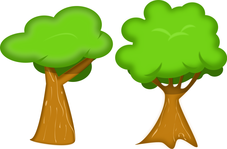 900x593 Trees Clipart