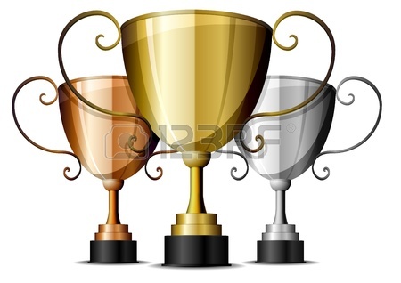 450x318 Collection Of Trophies Royalty Free Cliparts, Vectors, And Stock