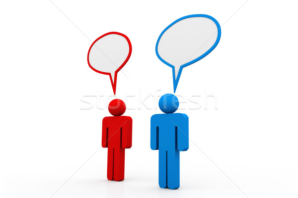 600x400 Two People Talking Stock Photos, Stock Images And Vectors Stockfresh