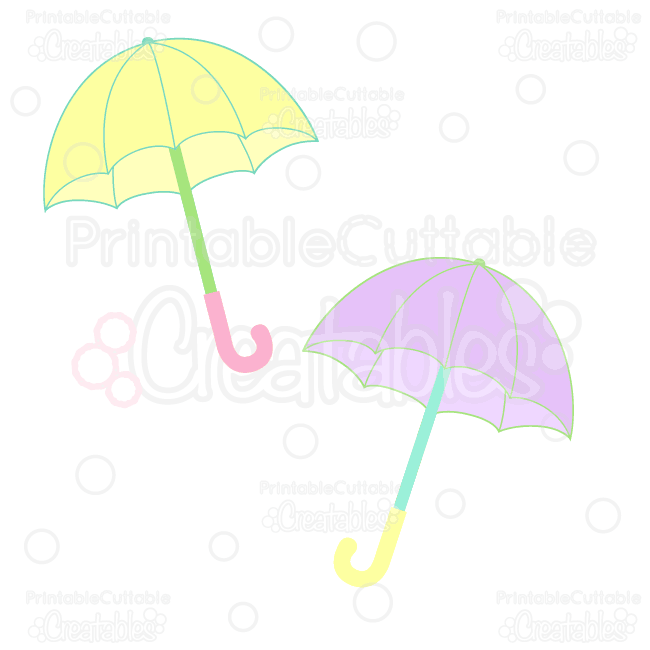 650x650 Rainy Day Umbrellas Free Clipart Amp Free Svg Cut Files