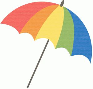 300x289 Umbrellas Illustrations On Umbrellas Rain And Clipart