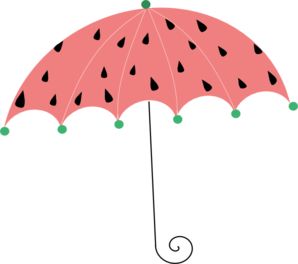 298x264 Cute Umbrella Clipart