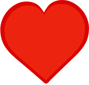 285x273 Valentine's Day Clipart Red Heart