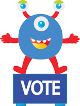 158x210 Free Voting Clipart