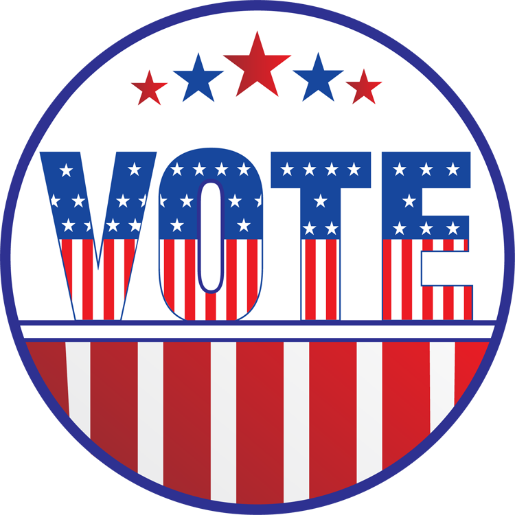 750x750 Voting Banner Clipart