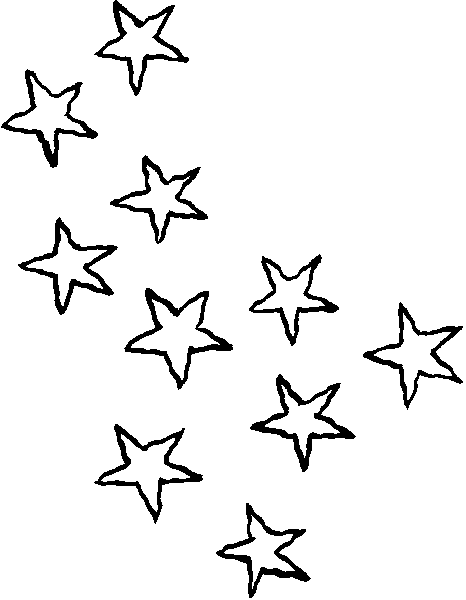 466x600 Star Clipart Black And White Cliparts