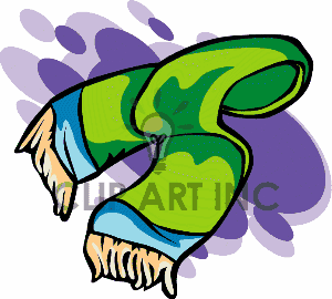 300x270 Scarf Clipart Winter Clothes