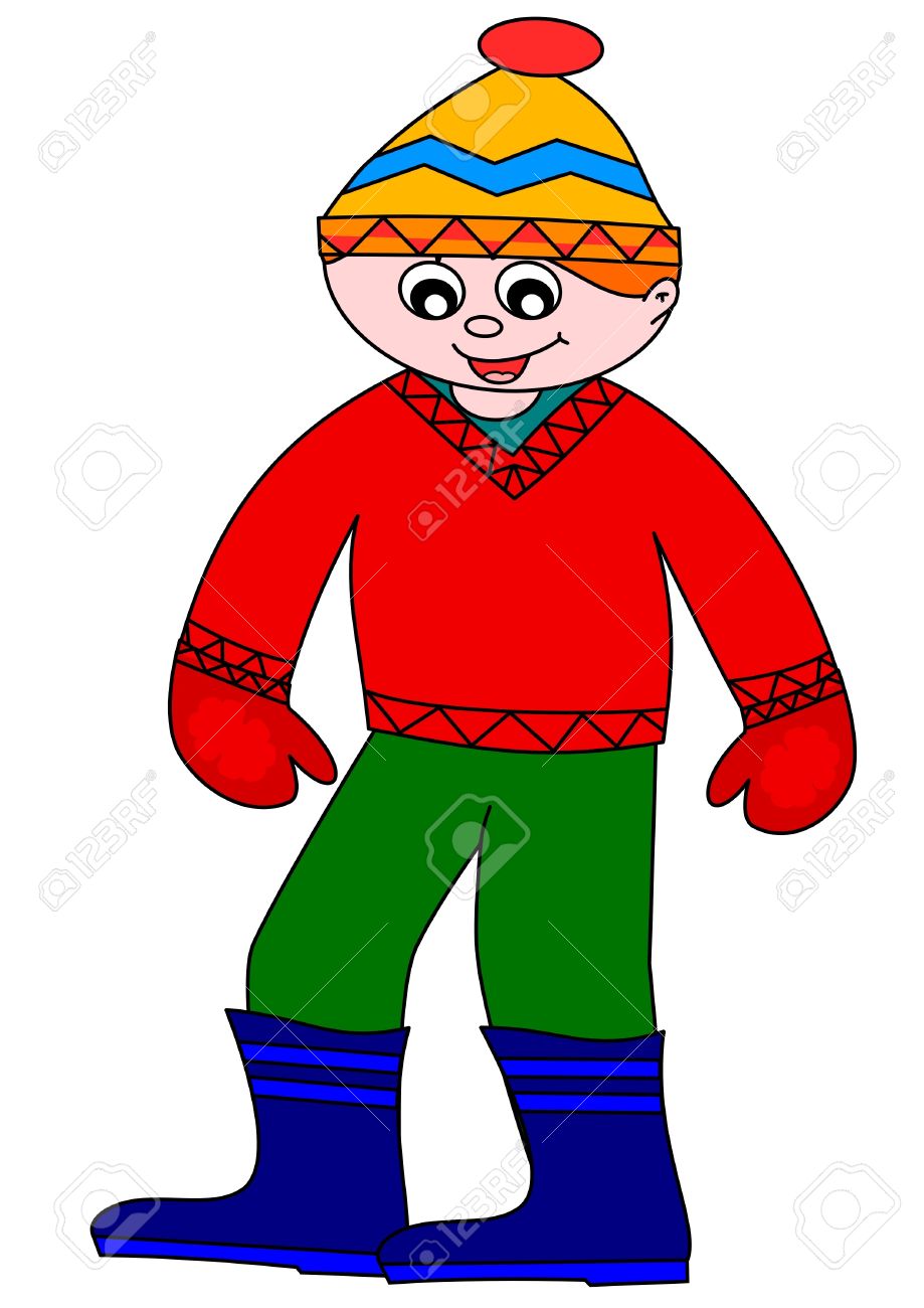 919x1300 Boy Clipart Winter Clothes