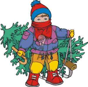 300x296 Winter Season Clothes Clipart