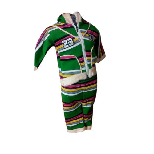 500x500 Kids Striped Baba Suit, Bachchon Ke Sardi Ke Kapde, Children