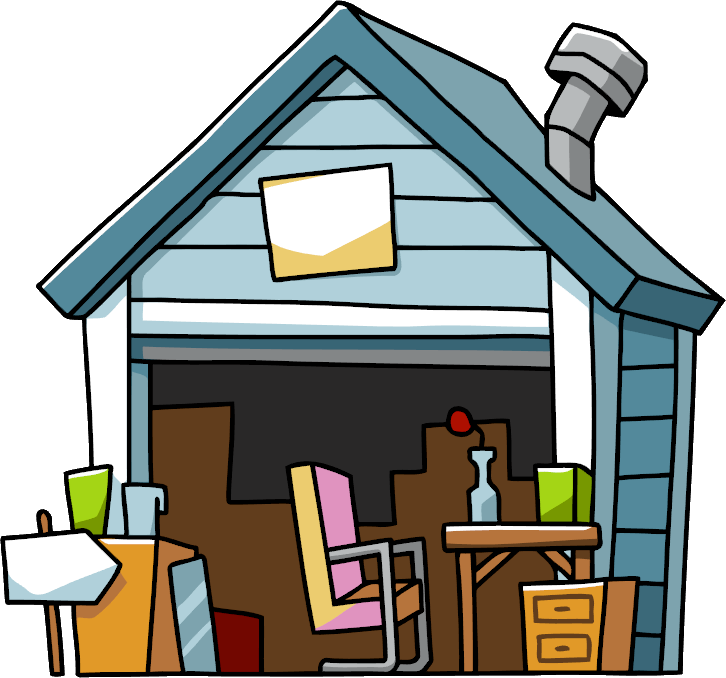 726x678 Garage Sale Scribblenauts Wiki Fandom Powered By Wikia