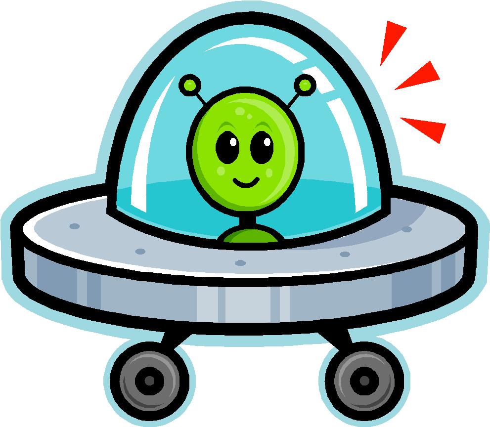 991x864 Drawn Spaceship Cartoon Alien