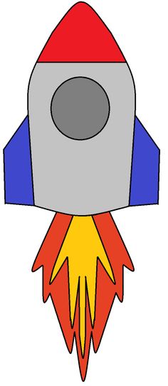 236x542 Spaceship Clipart Cute