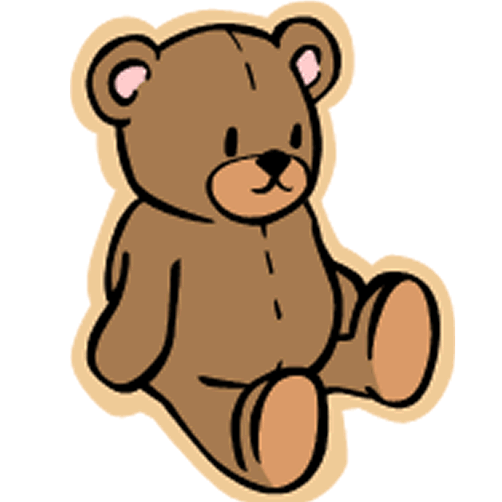 1000x1000 Teddy Bear Clip Art On Teddy Bears And Clipartwiz 3