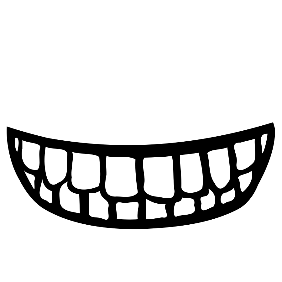 900x900 Mouth With Teeth Clipart Image Clipart Panda