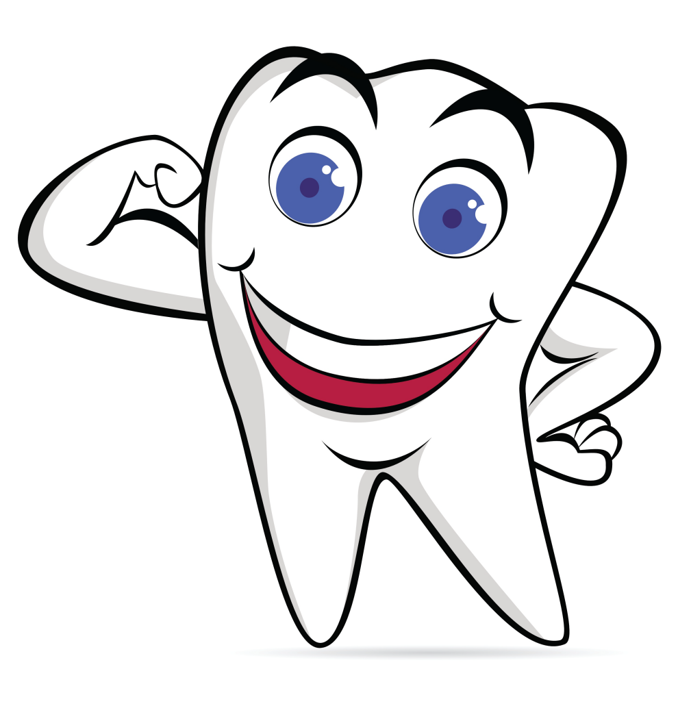 990x1050 Teeth Clipart Strong Tooth
