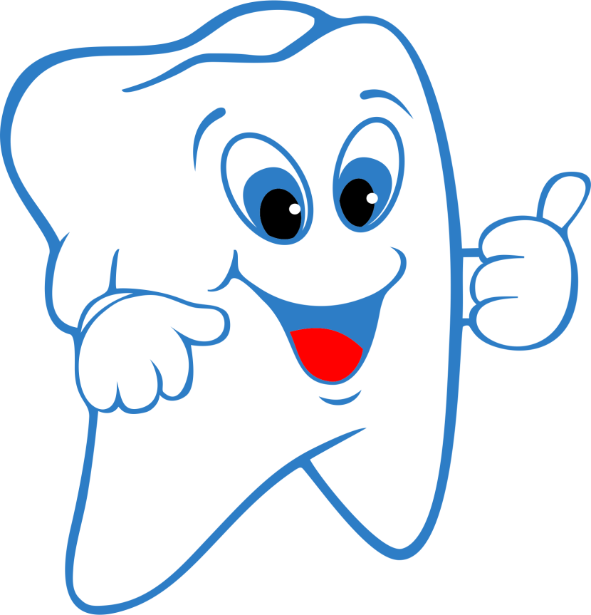 830x863 Cute Teeth Clipart