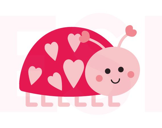 570x450 Valentine's Day Clipart Love Bug