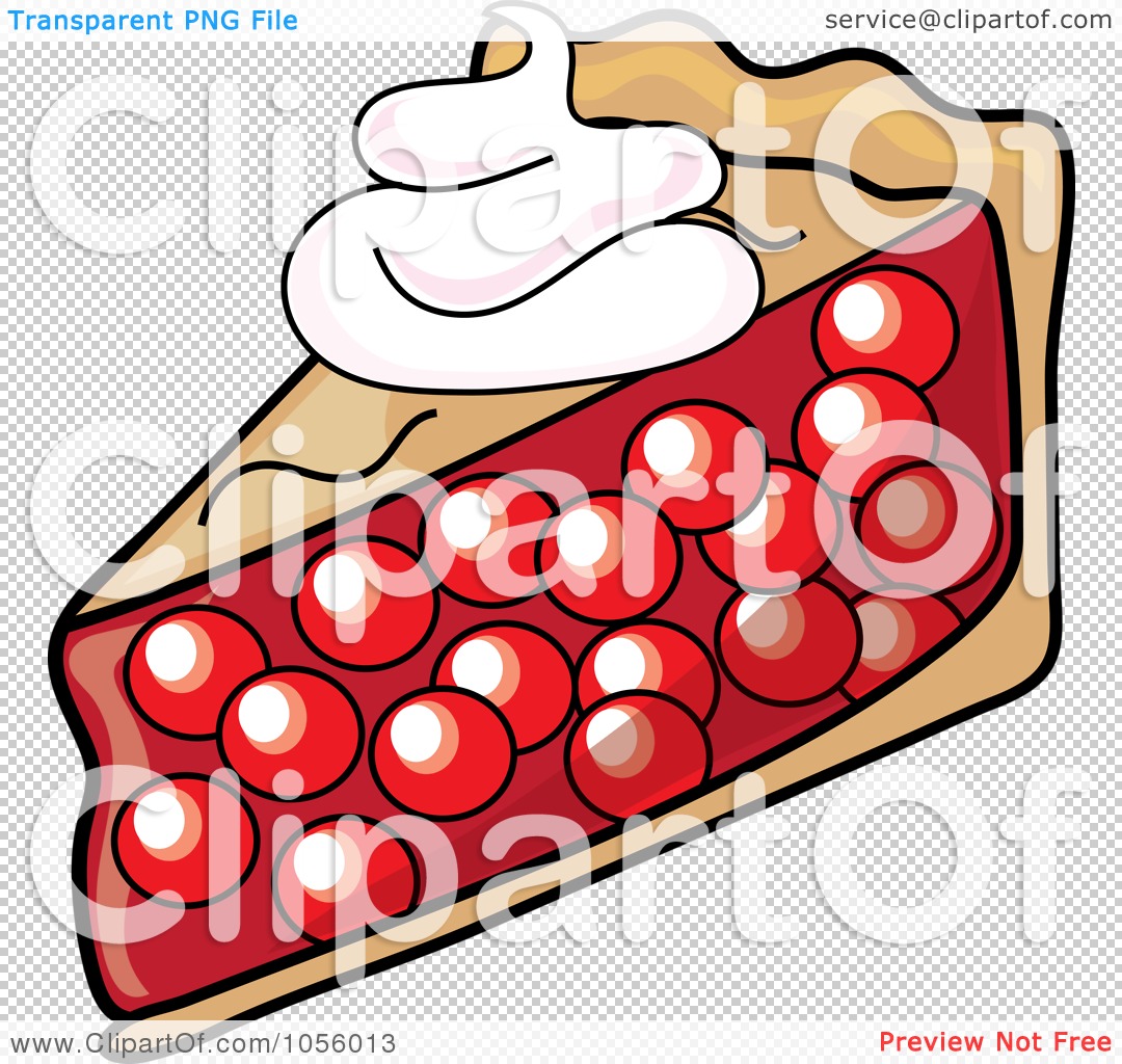 1080x1024 Royalty Free Vector Clip Art Illustration Of A Slice Of Cherry Pie