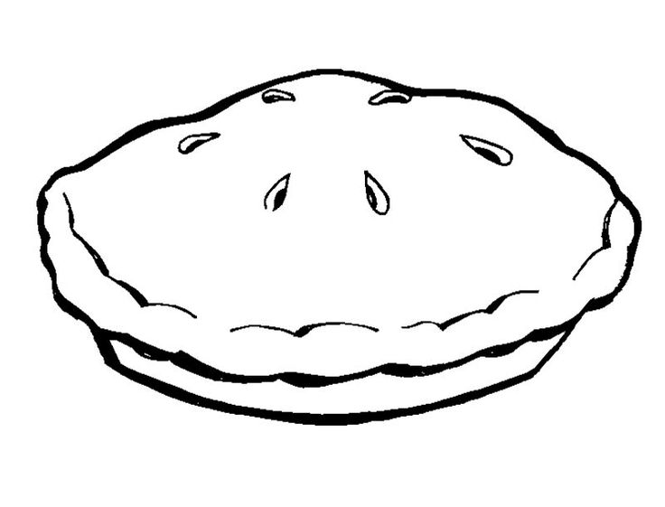 736x561 Pie Black And White Pie Clipart Black And White 9