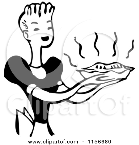 450x470 Retro Clipart Pie