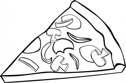 425x282 Best Pie Clipart Black And White