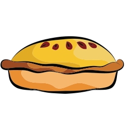 250x250 Ham Pie Cliparts 219227
