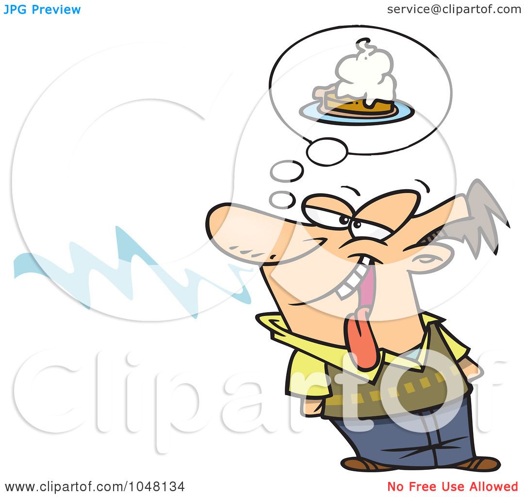 1080x1024 Royalty Free (Rf) Clip Art Illustration Of A Cartoon Guy Smelling