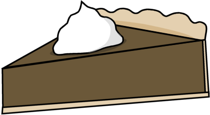 429x235 Chocolate Cream Pie Clip Art