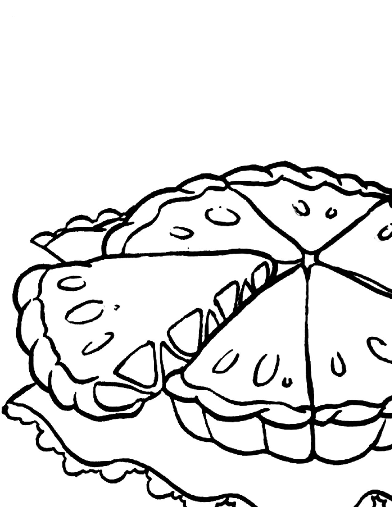 1275x1650 Pie Black And White Pie Clip Art Black And White Free Clipart