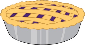 300x159 Pie Free Clipart