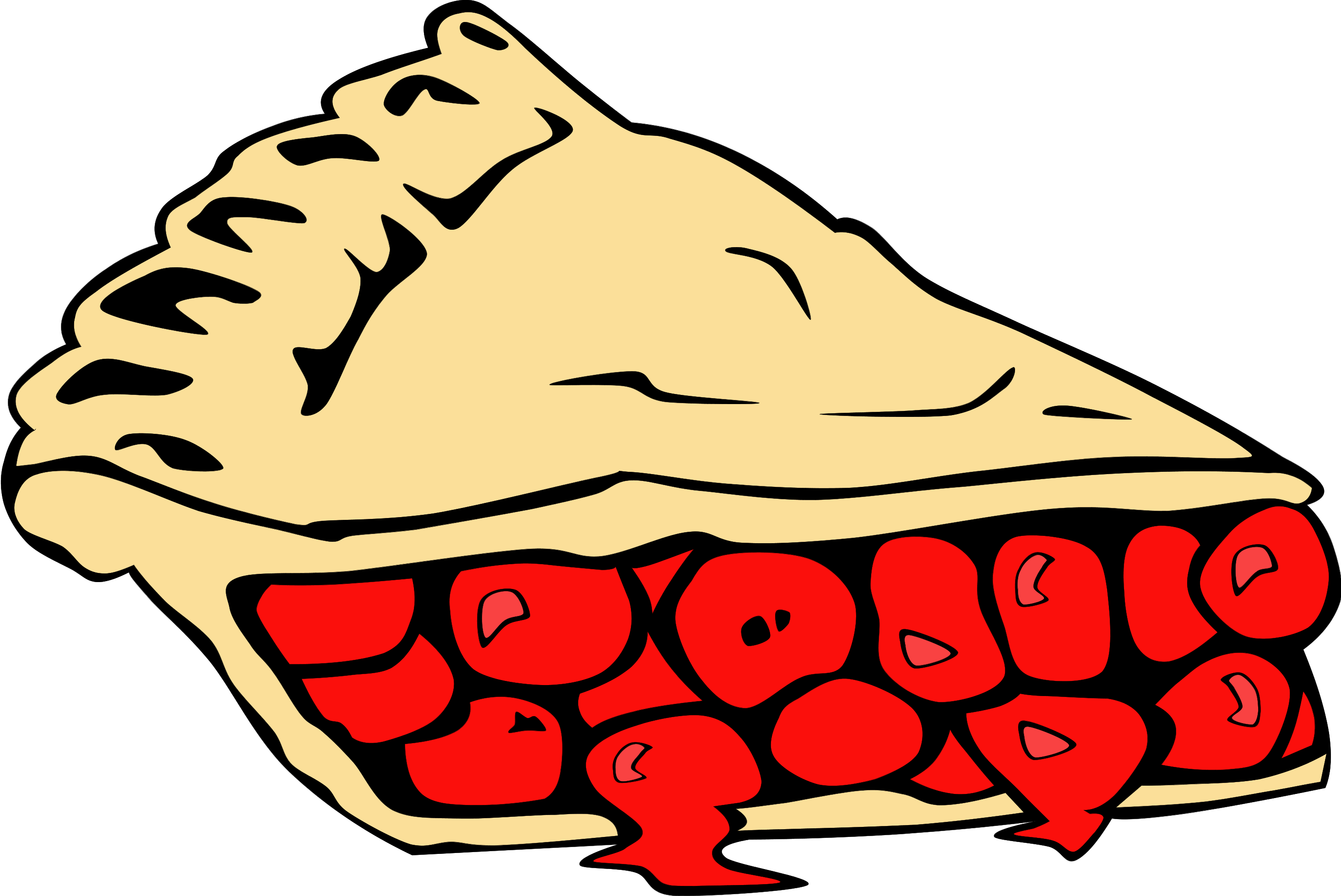 pie in the face clipart