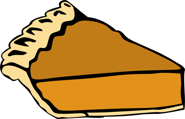 600x387 Pumpkin Pie Clip Art
