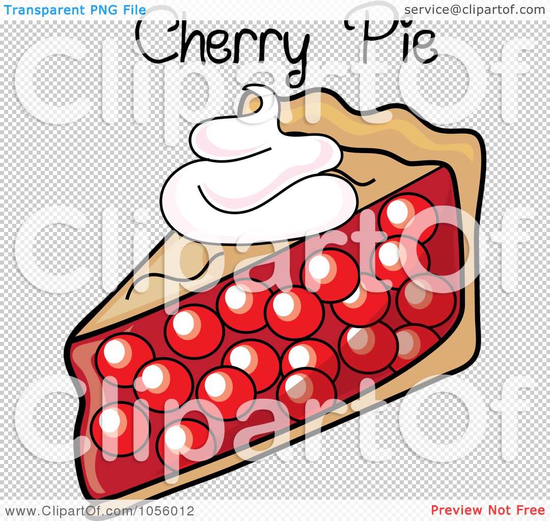 1080x1024 Royalty Free Vector Clip Art Illustration Of A Slice Of Cherry Pie
