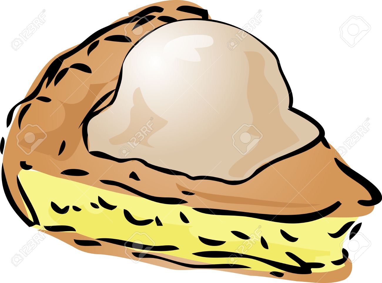 1300x962 Drawn Pie Apple Pie