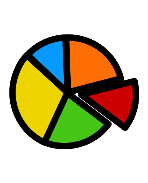 486x600 Pie Graph Clip Art Cliparts