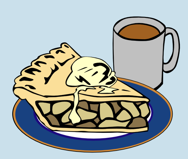 600x507 Apple Pie And Coffee Clip Art