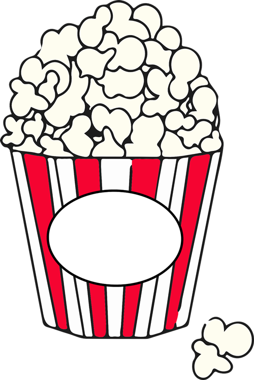 500x748 50 Free Popcorn Clipart