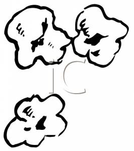 266x300 Piece Of Popcorn Clipart