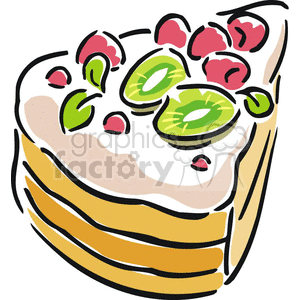 300x300 Royalty Free Fruit Pie 383146 Vector Clip Art Image