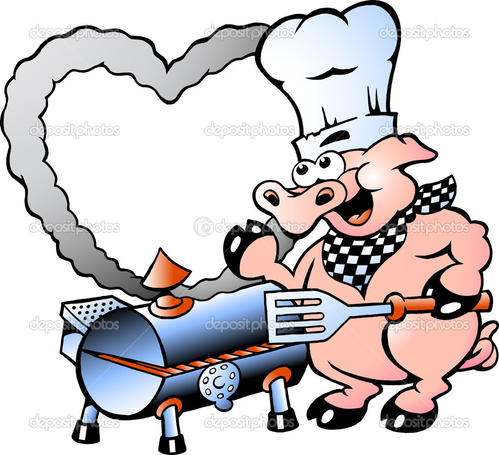 1023x933 Bbq Pig Free Clipart