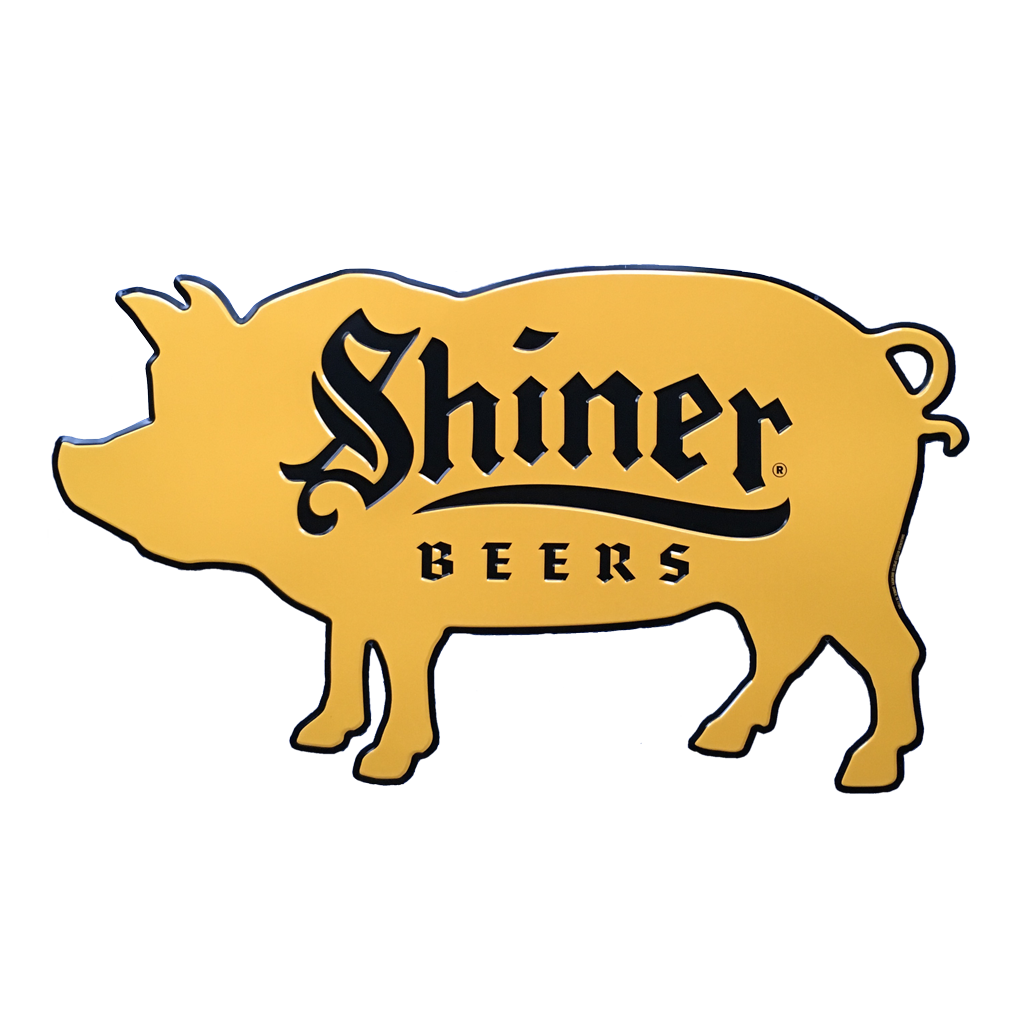 1024x1024 Shiner Beers Pork Bbq Die Cut Sign Shiner Store