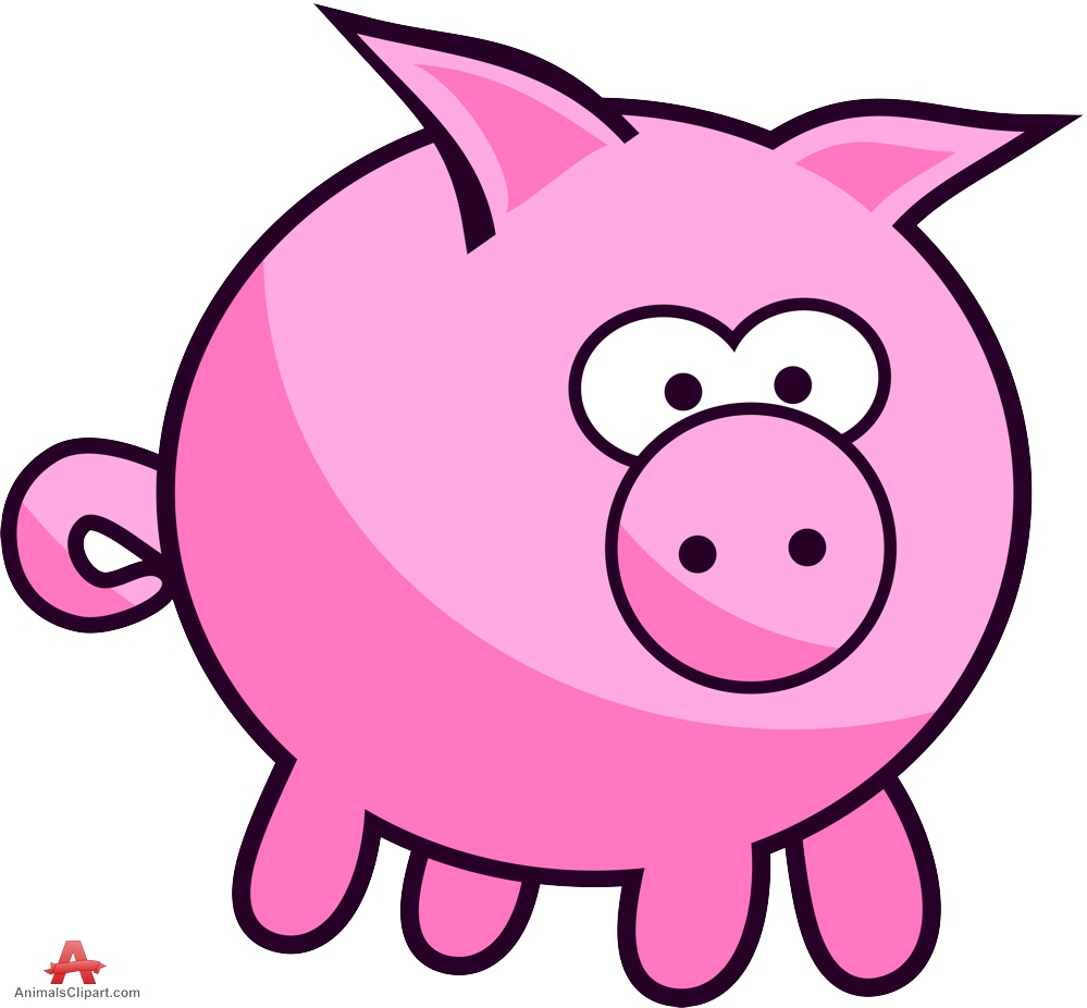 999x926 Pig Clip Art Black And White Free Clipart Images 2