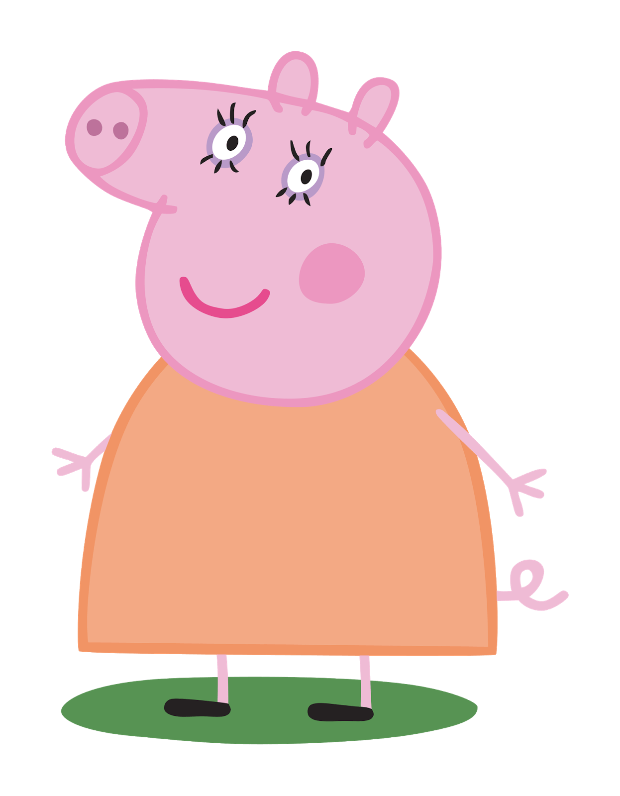 1246x1600 Peppa Pig Transparent Png Images