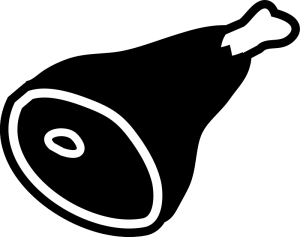 300x237 Outline Running Pig Clip Art Download