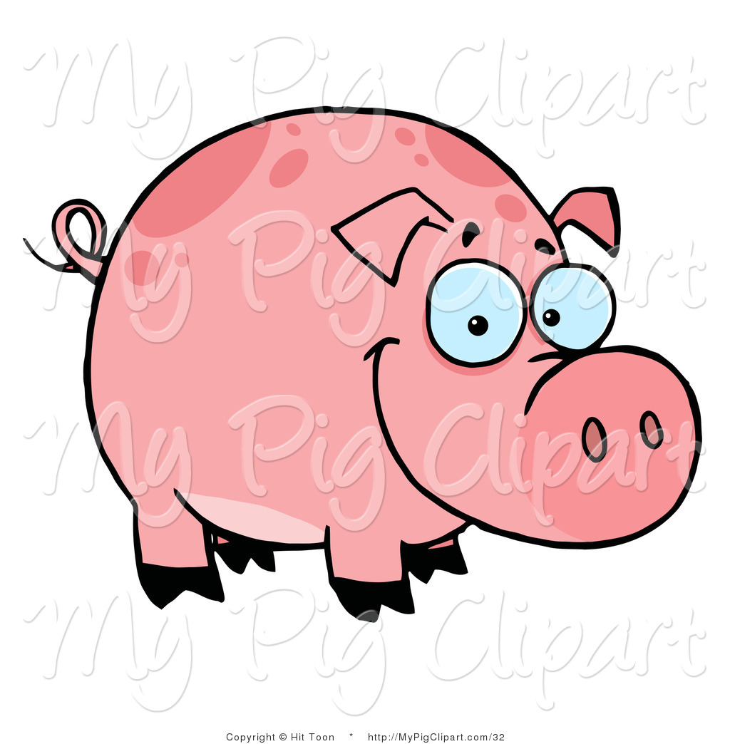 1024x1044 Smiling Pig Clip Art