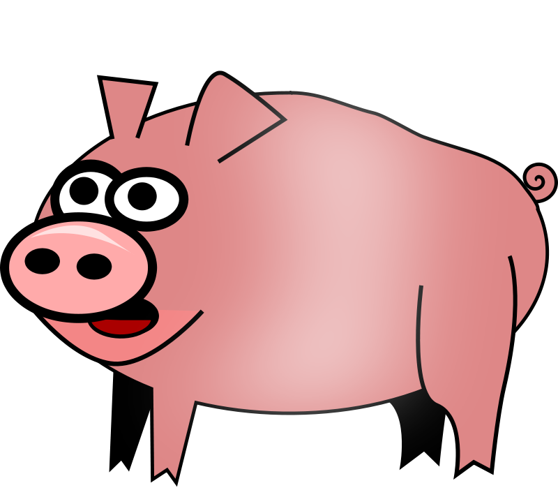 800x722 Free Clipart Pig Feraliminal