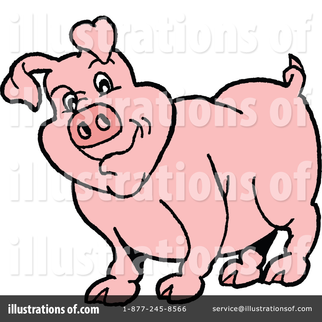 1024x1024 Pig Clipart