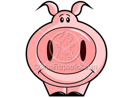 432x324 Piggy Clip Art